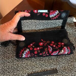 Loeffler Randall Multicolor Floral Clutch